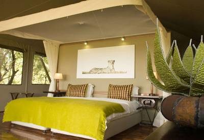 Beautifully appointed tented suites