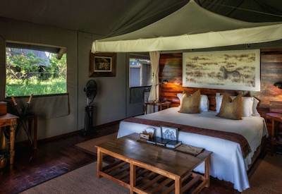 Large tented safari suites