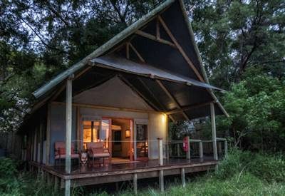 Hidden in the Okavango Delta