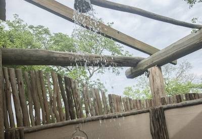 Perfect outdoor shower
