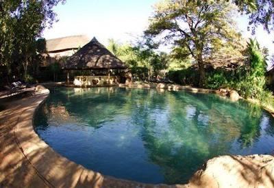 Large swimming pool