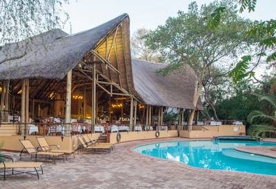 Chobe Safari main swimming pool