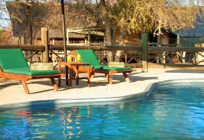 Large swimming pool