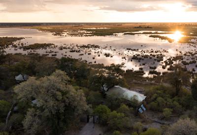 Located on the edge of the Zibadianja Lagoon