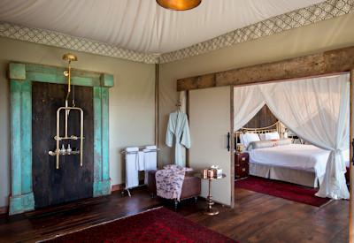 Duba Plains with indoor shower option