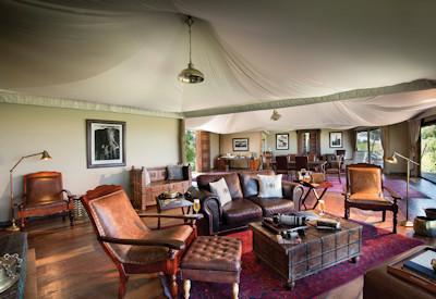 Luxury safari villa by Great Plains Conservation