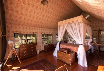 Stunning tented safari suites