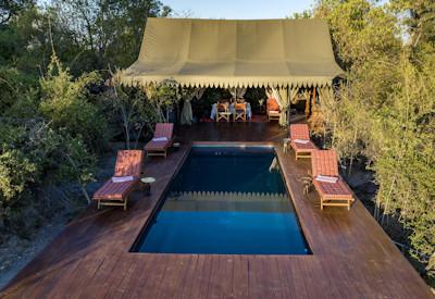 Offers guests a unforgettable under canvas adventure