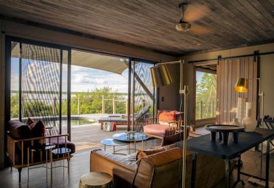 Views from the private suites