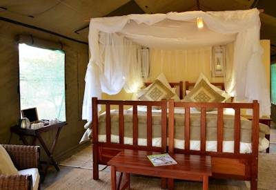 Tented safari suites