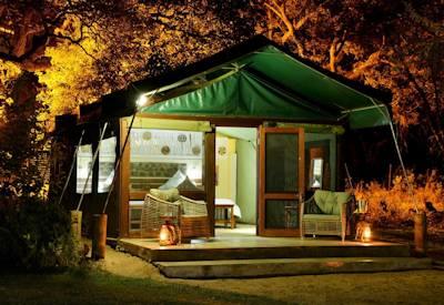 Private tented suites