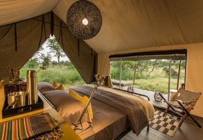 Large tented safari suites