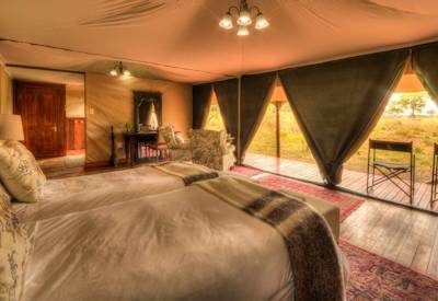 Classic tented safari suites