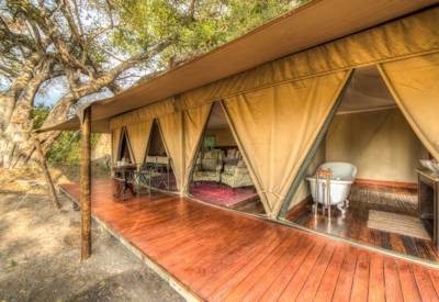 Private decks and bathtubs