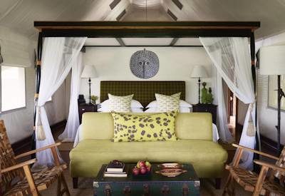 Stunning safari tented suites