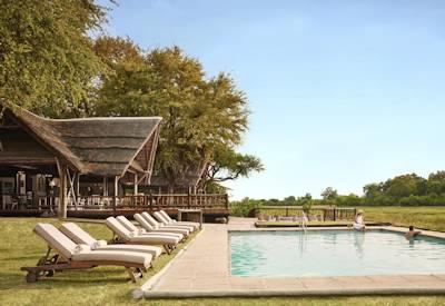 Swimming pool at River Lodge