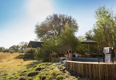 Swimming pool with a view
