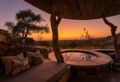 Sunset over the Northern Tuli Block