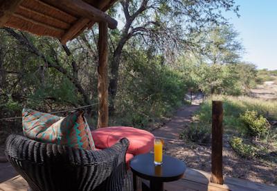 Overlooking the Mashatu Game Reserve