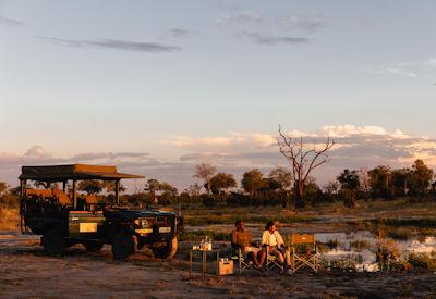 Mbamba close to where the Okavango River begins