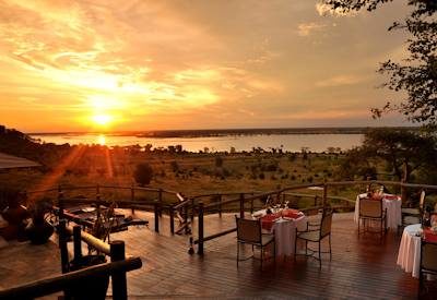 Sunset at Ngoma