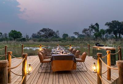 Views of the northern fringes of the Okavango