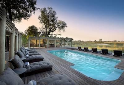 Nxabega Okavango perfect swimming pool