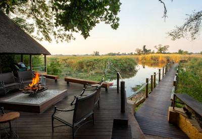 Nxamaseri Island in the Okavango Delta