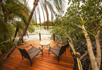 Private viewing decks of Nxamaseri River