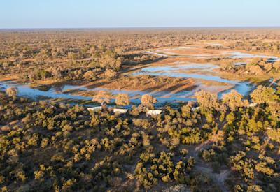 Views out over Northern Botswana