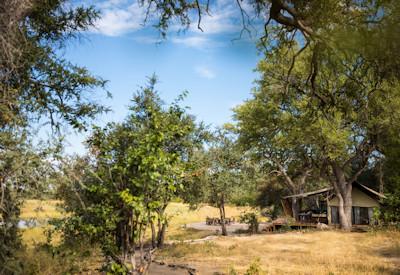 Surrounded by the true and remote wilds of Botswana