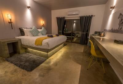 Classic hotel bedroom
