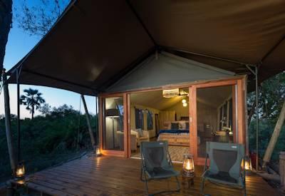 Private tented suites