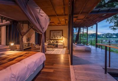 Suites with views out over Okavango Delta