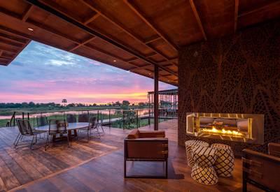 Views of the Okavango waterways