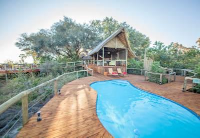 Large swimming pool available