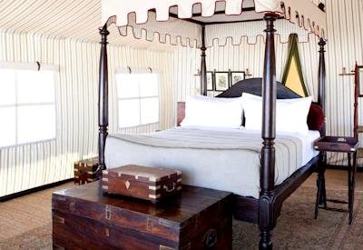 Classic tented safari suites