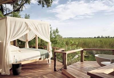 Star beds and outdoor baths