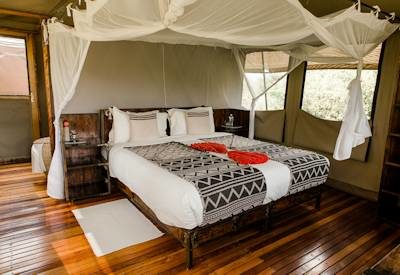 Large classic safari tents