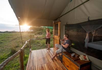 Safari Camp offers viewing decks