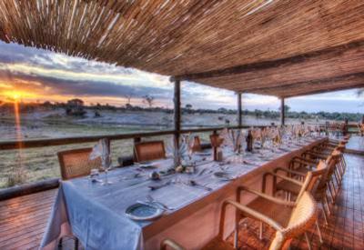 Savute dining area