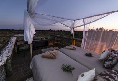 One of those intimate camps for romantics