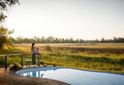 sanctuary retreats Stanley's stunning swimming pool