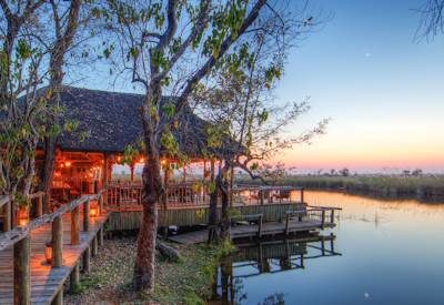 Xakanaxa viewing deck
