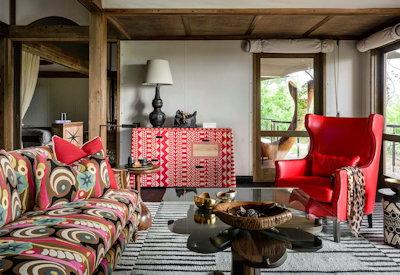 Xigera private lounge and seating area