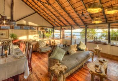 Central guest lounge
