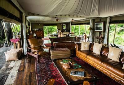 Guest area at Zarafa