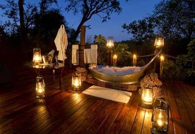 Botswana romoantc bath tubs
