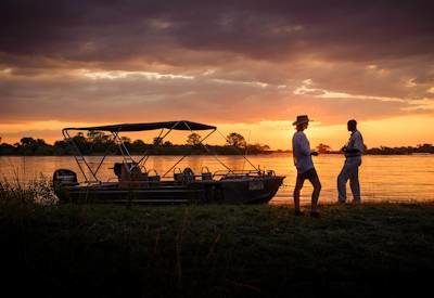 Chobe River sunset