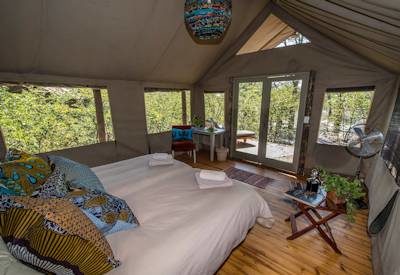 Botswana tented suite